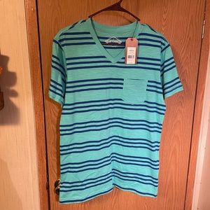 NWT Red Camel Vneck Shirt